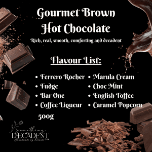 Gourmet Brown Hot Chocolate 500g